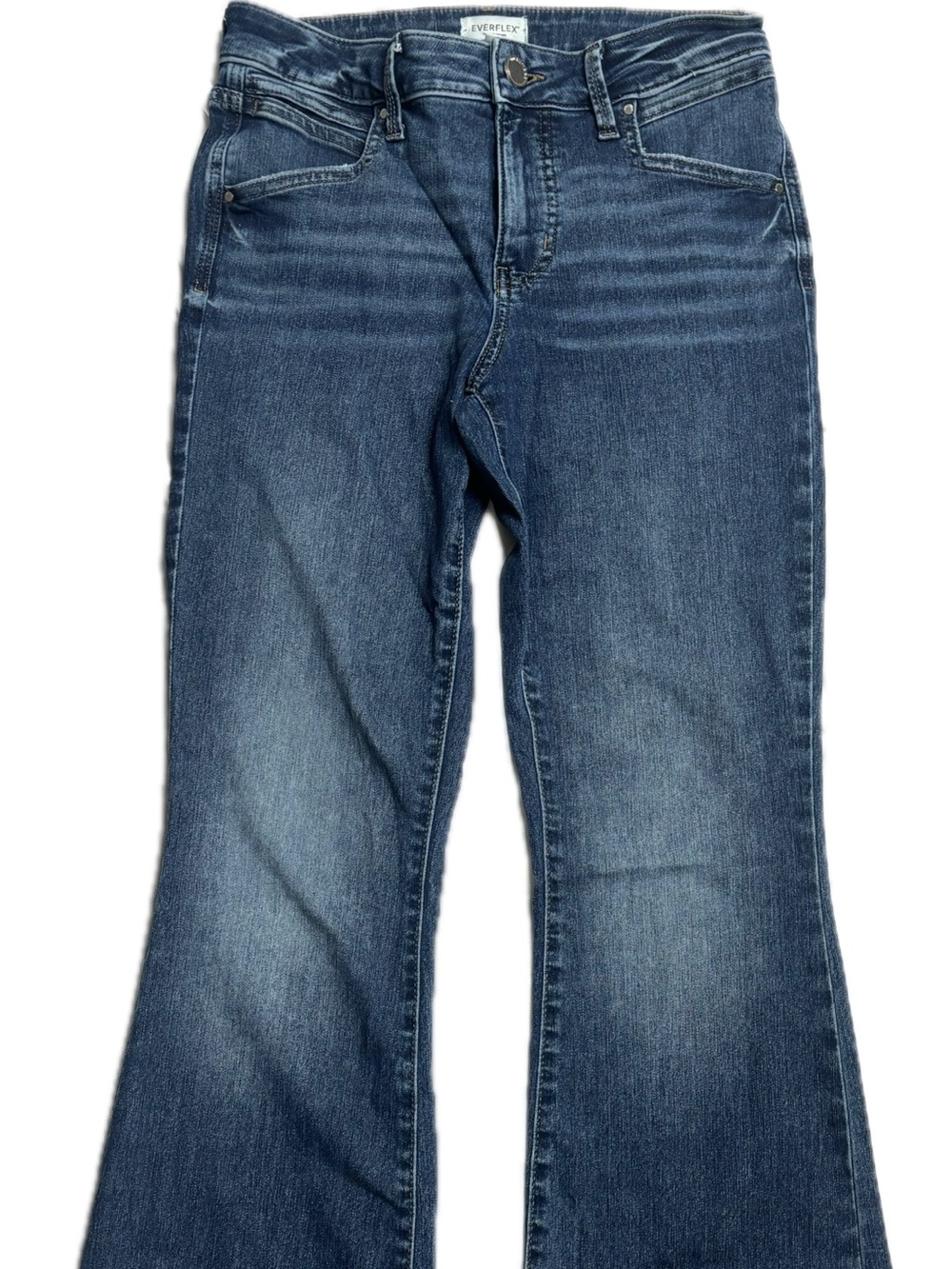 Like New! Striking, Comfortable, Stretchy Maurice’s Indigo Flare Women's Jeans.